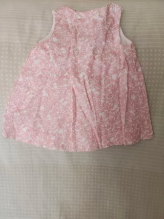 Lote de 3 vestidos talla 6 y 12 meses