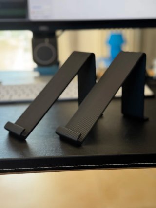 Soporte minimalista para MacBook de Apple