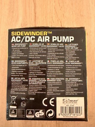 Bomba de Aire Sidewinder AC/DC Bestway