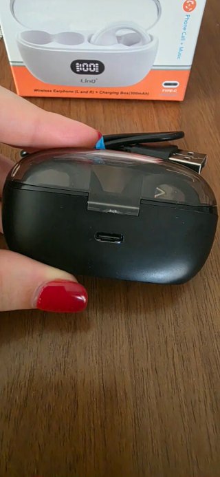 Auricolari Bluetooth LinQ K50 con clip