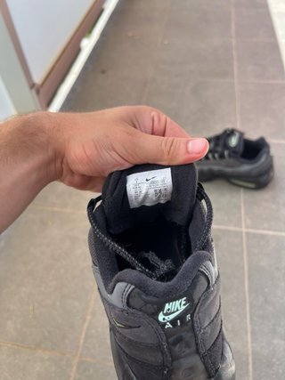 Nike Air Max 95 Negras / Verde Neón