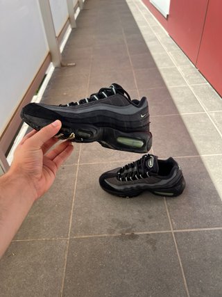 Nike Air Max 95 Negras / Verde Neón