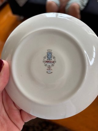 Juego de café porcelana Pontesa