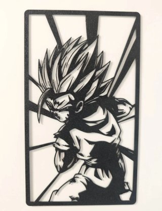 Lámina Decorativa Dragon Ball Z Gohan