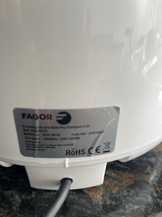 Airfryer Fagor
