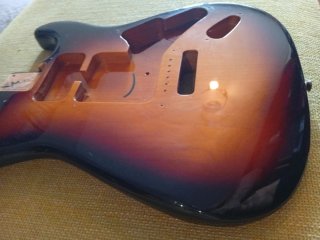 Cuerpo Guitarra Squier Stratocaster Affinity