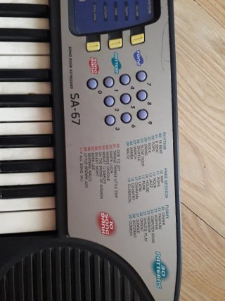 Teclado Casio SA-67