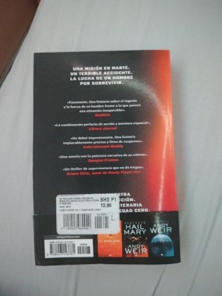 Andy weir- el marciano
