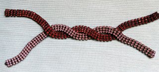TRENZAS DE CRISTALES SWAROVSKI. PRECIO/UD.