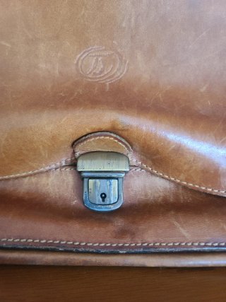 Maletín de cuero vintage