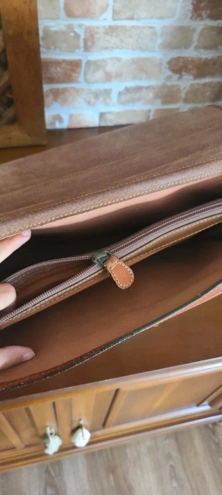 Maletín de cuero vintage