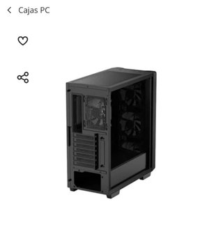 Torre PC DeepCool CC560 RGB Negra