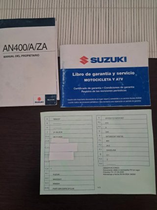 Suzuki Burgman 400 ABS Gris