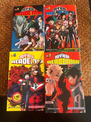 My Hero Academia 1-4 | Manga español