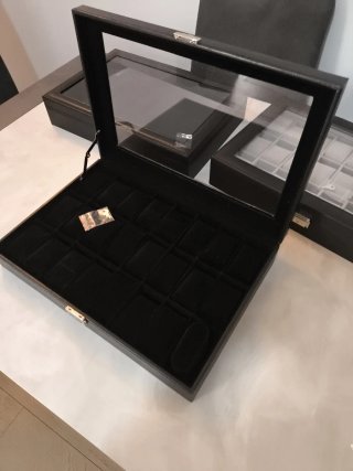 Scatola porta orologi 24 posti