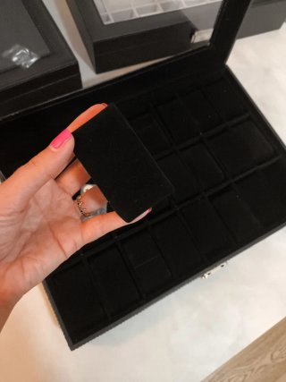 Scatola porta orologi 24 posti