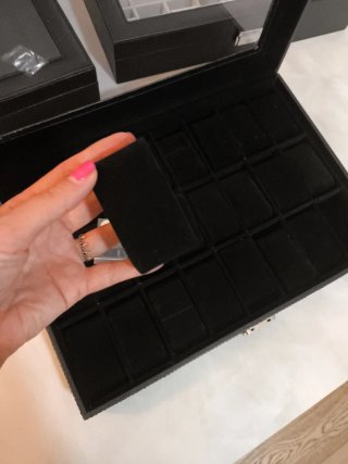 Scatola porta orologi 24 posti