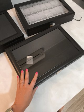 Scatola porta orologi 24 posti