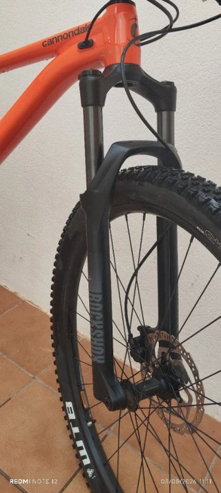 Bicicleta Cannondale Montaña Naranja 29