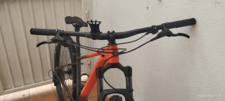 Bicicleta Cannondale Montaña Naranja 29