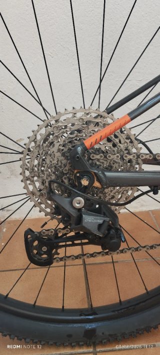Bicicleta Cannondale Montaña Naranja 29