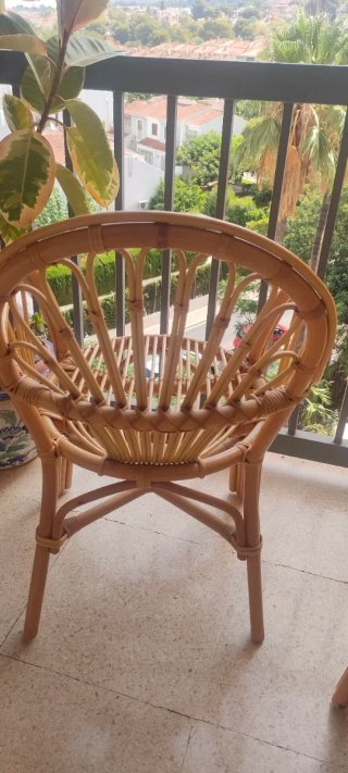 2 Sillones Vintage Mimbre