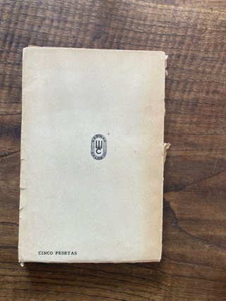 Uno, novela de Carranque de Ríos 1 ed. 1934