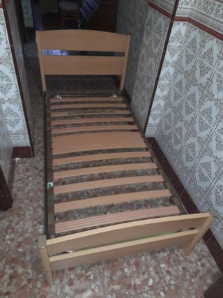 Cabecero y Somier de Láminas