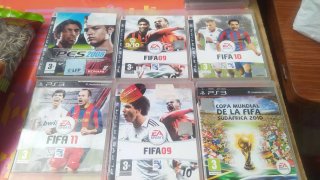 Juegos PS3: FIFA 11, FIFA 09, FIFA 10, PES 2008