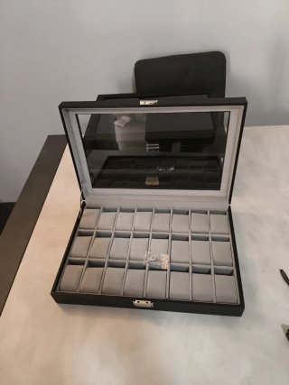 Scatola portaorologi 24 posti