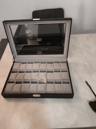 Scatola portaorologi 24 posti