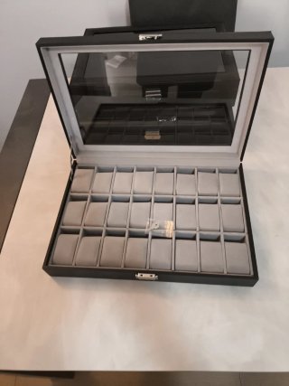 Scatola portaorologi 24 posti