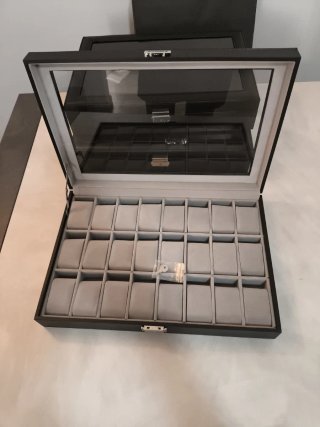 Scatola portaorologi 24 posti