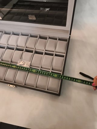 Scatola portaorologi 24 posti