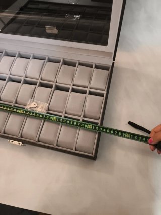 Scatola portaorologi 24 posti