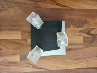 Lámpara Techo plafón 3 Focos Orientables