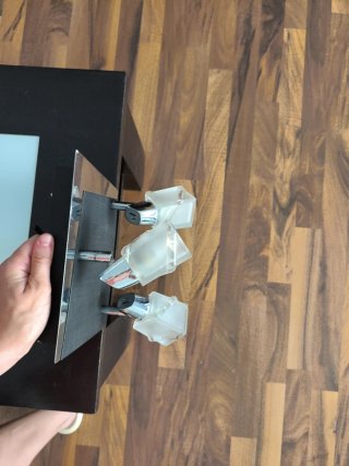 Lámpara Techo plafón 3 Focos Orientables