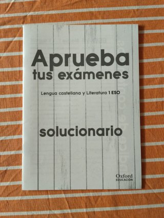 Aprueba tus exámenes, 1 ESO, Lengua castellana ...
