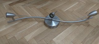 Focos LED Ikea Metal Plateado