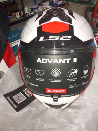Casco Modular LS2 FF910 Advant II Negro