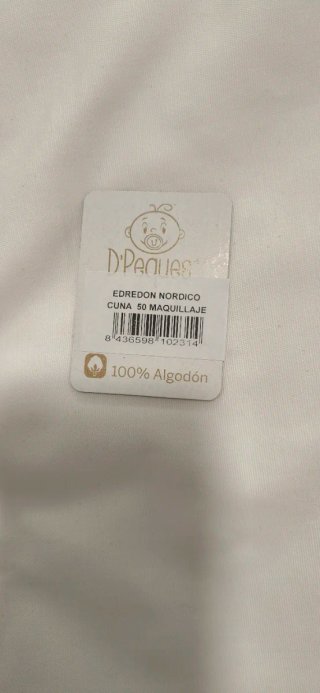 Edredon Nórdico de cuna sin estrenar