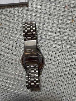 Reloj Lotus Plata y Blanco