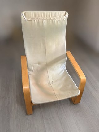 2 Sillas Butacas Ikea Madera Beige