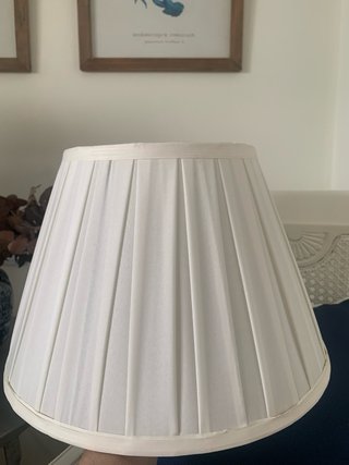 Pantalla lámpara plisada 35cm