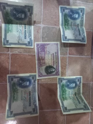 Billetes antiguos