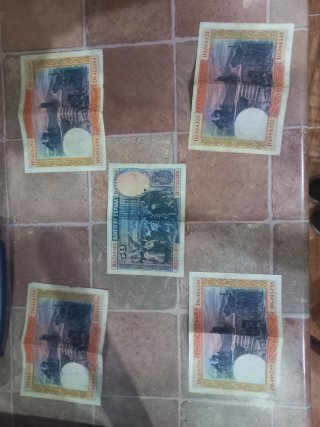 Billetes antiguos