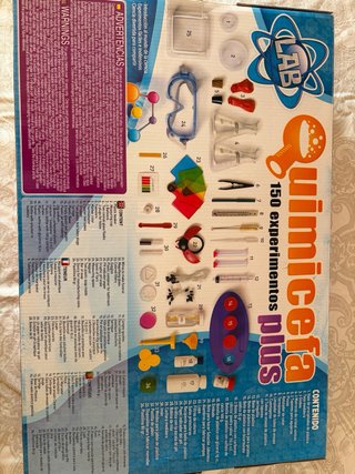Quimicefa 150 Experimentos Plus Kit Ciencia