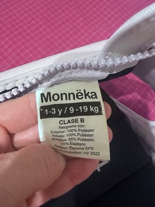 Chaleco flotador infantil narval Monneka