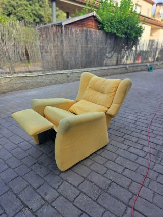 Sillón articulado tela multiposición