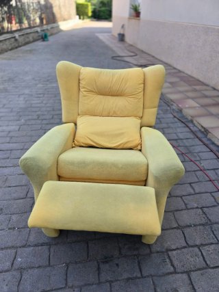 Sillón articulado tela multiposición